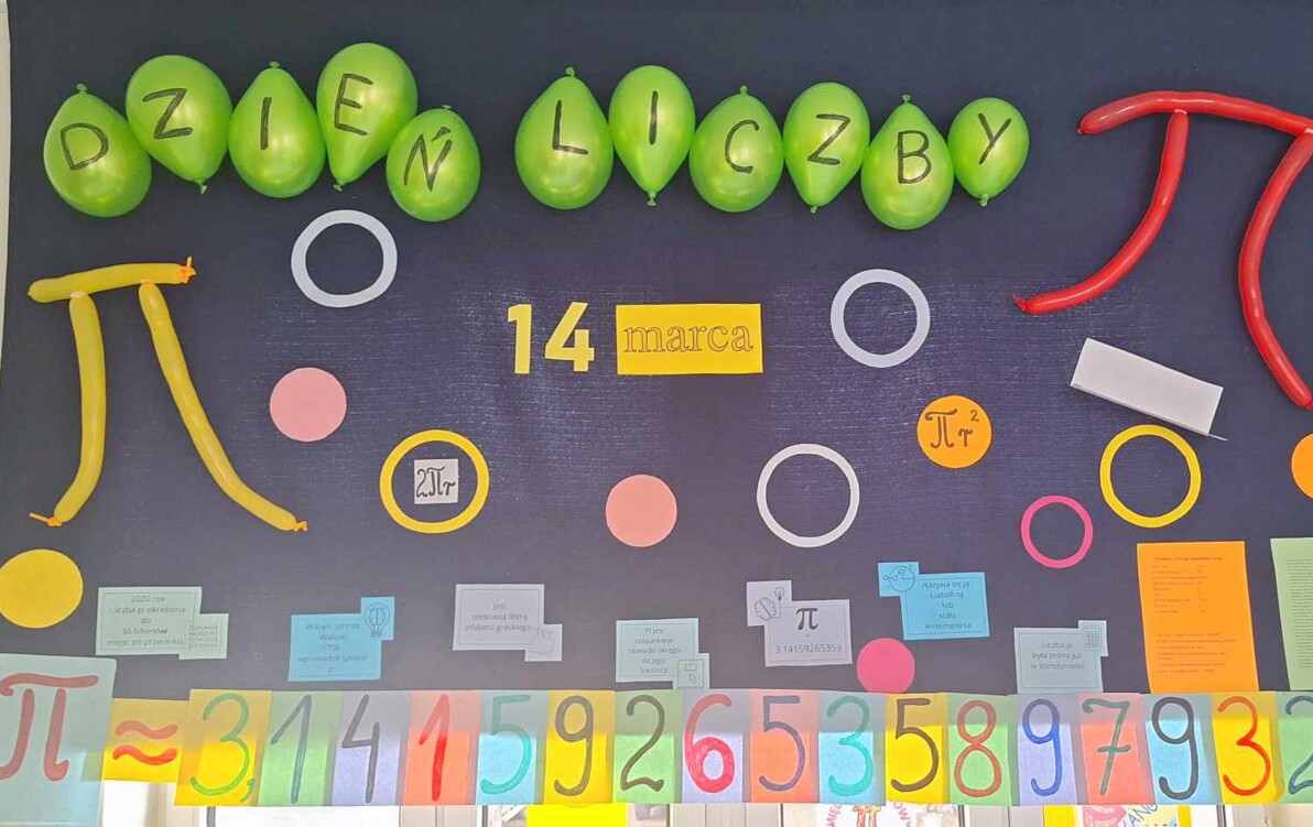 Zdjęcie do Dzień Liczby &pi;  w naszej szkole