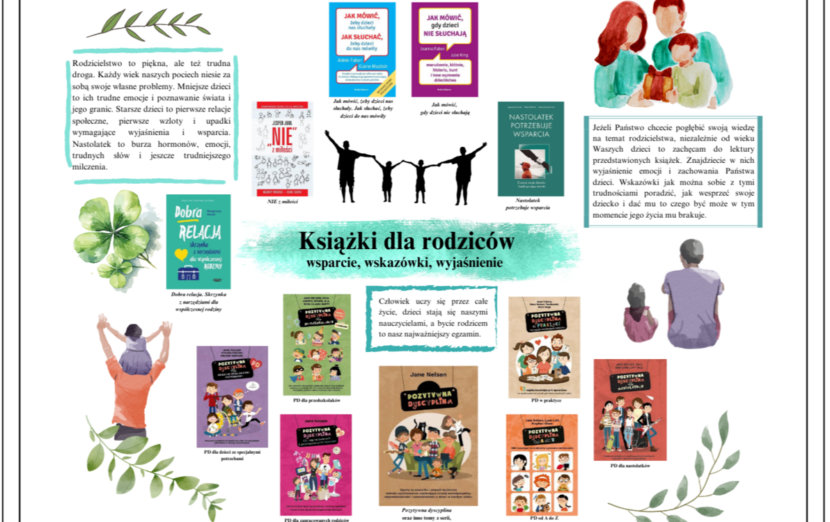 Zdjęcie do Przydatna lektura na wakacje od pedagoga szkolnego