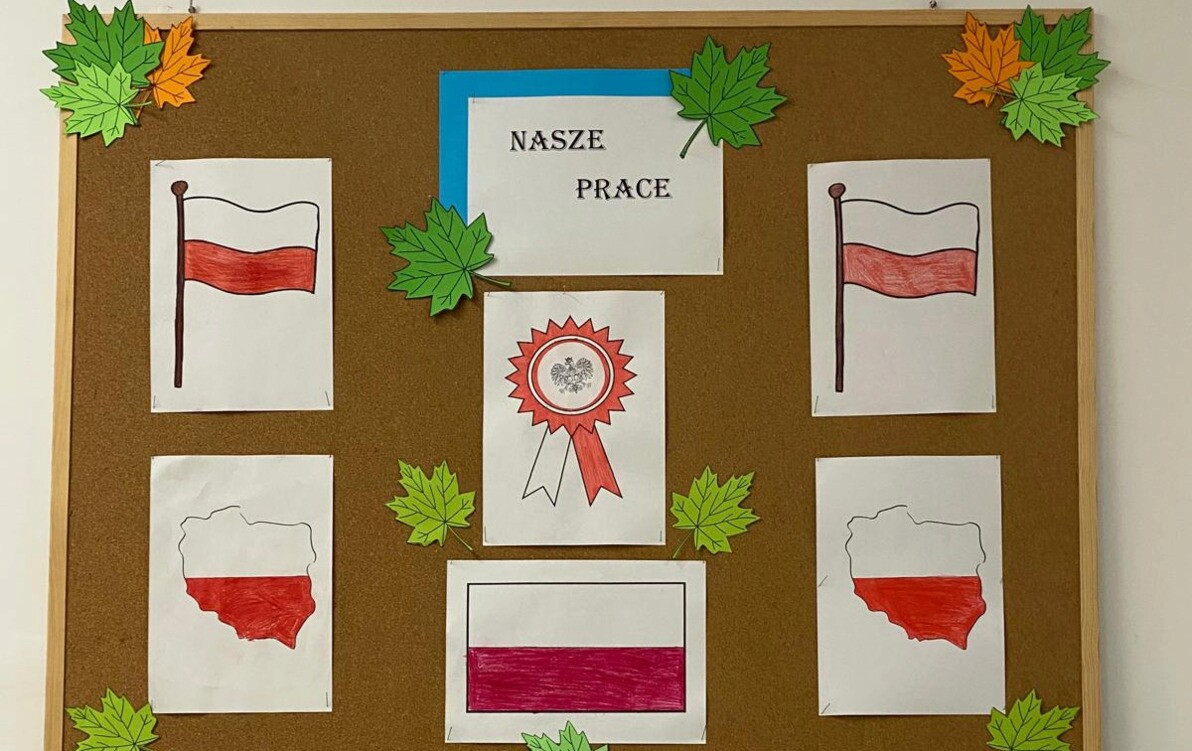 Zdjęcie do Dzieci w świetlicy szkolnej pamiętają o Narodowym Święcie Niepodległości 