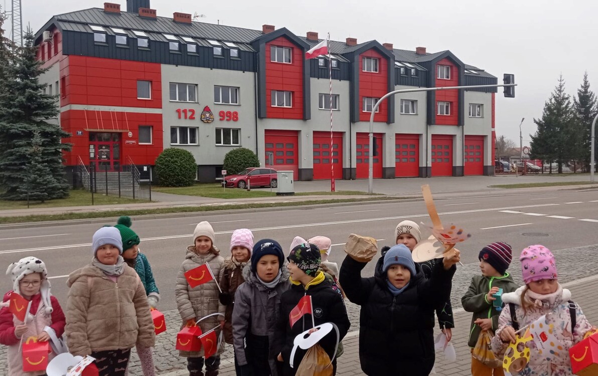Zdjęcie do Zajęcia edukacyjne w Komendzie Powiatowej Państwowej Straży Pożarnej w Ełku