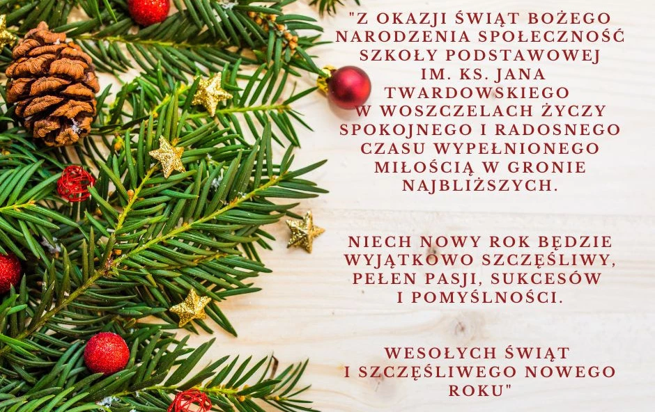 Zdjęcie do Świąteczne życzenia