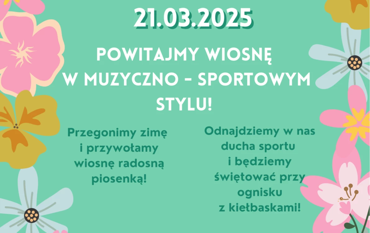 Zdjęcie do Wreszcie idzie do nas wiosna,  piękna, ciepła i radosna!
