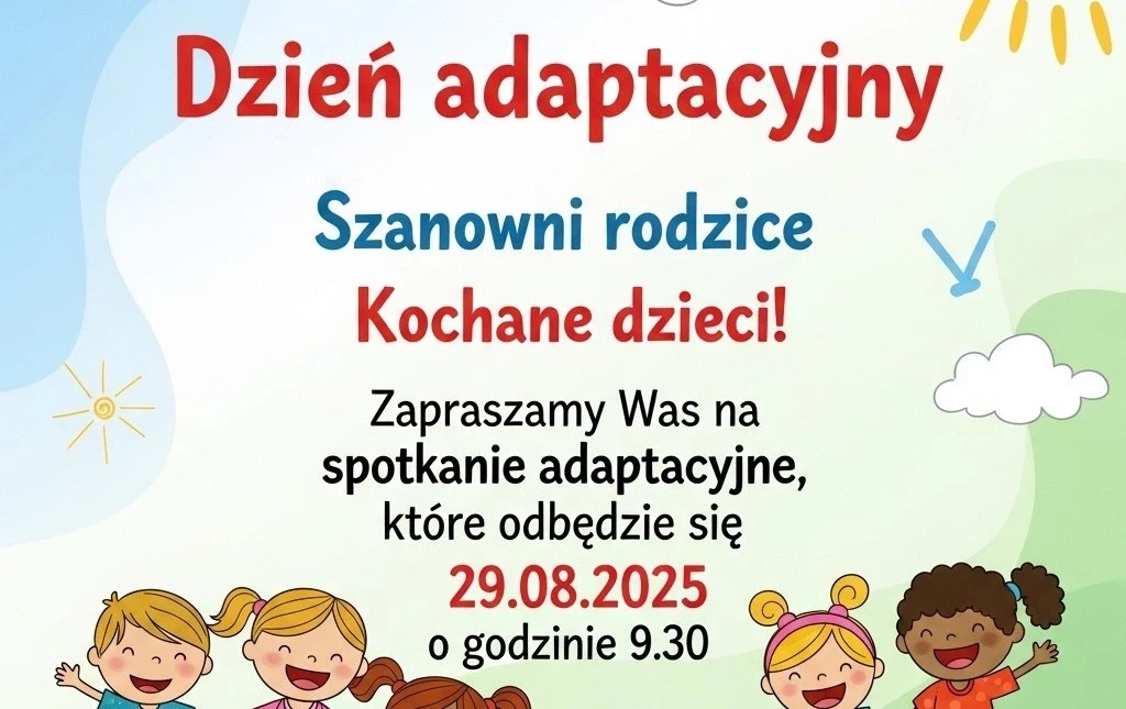 Zdjęcie do Zaproszenie do Punktu Przedszkolnego