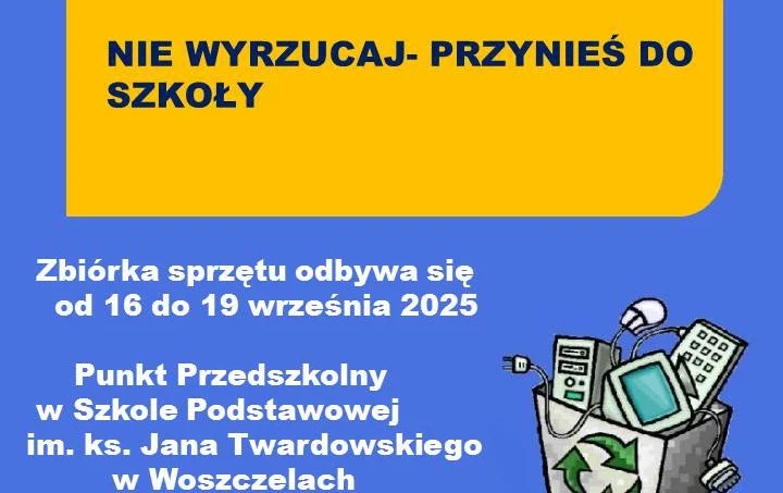 Zdjęcie do Zbi&oacute;rka elektrośmieci!!!