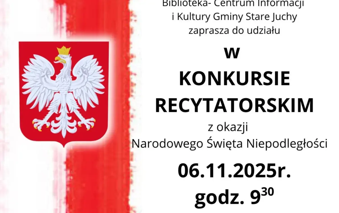 Zdjęcie do Konkurs recytatorski