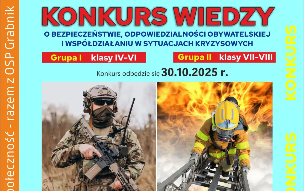 Zdjęcie do REGULAMIN KONKURSU WIEDZY 