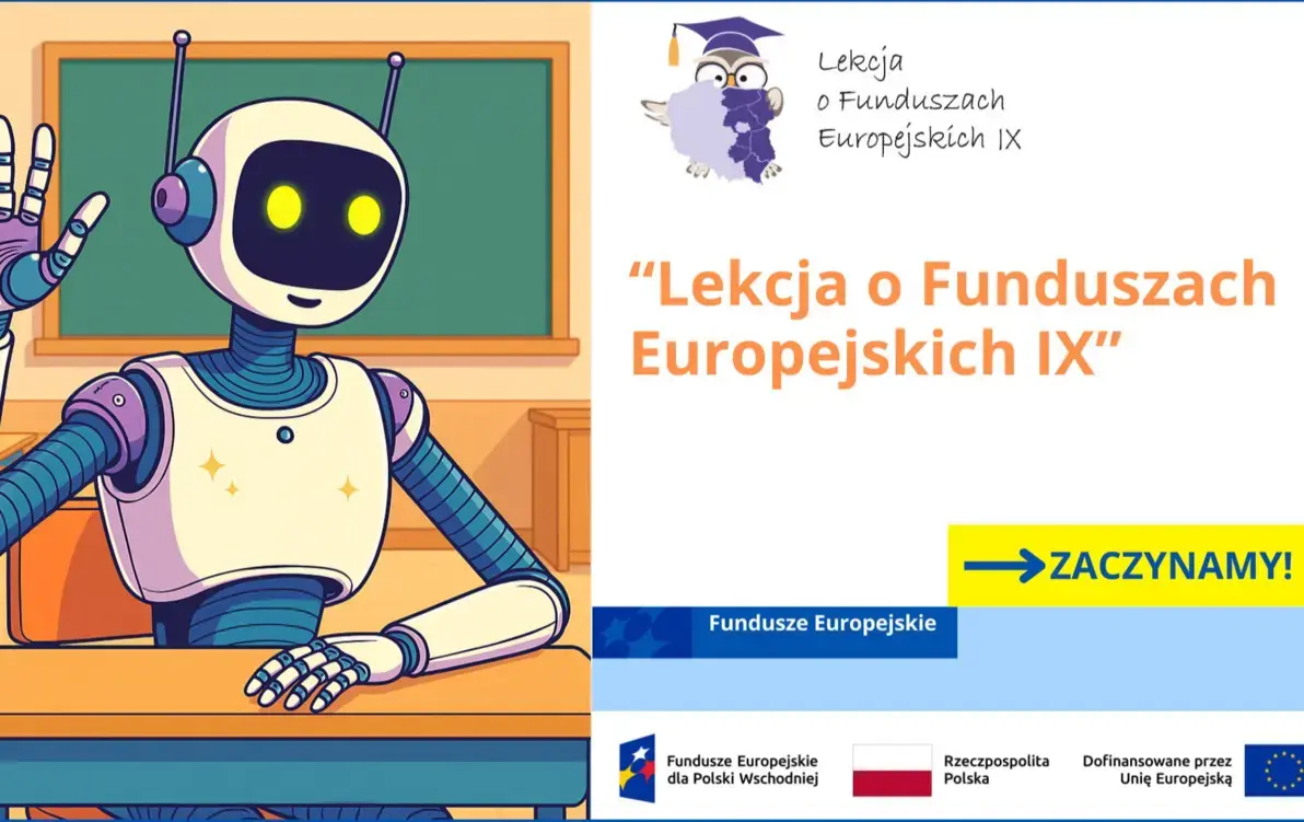 Zdjęcie do Nasza szkoła bierze udział w projekcie &bdquo;Lekcja o Funduszach  Europejskich IX&rdquo;!