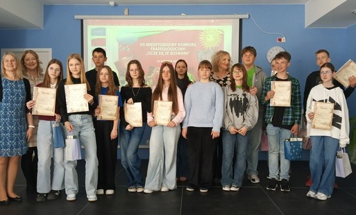 Zdjęcie do Zmagania naszych uczni&oacute;w w VII Międzyszkolnym Konkursie Frazeologicznym "Liczę się ze słowami"