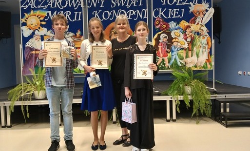 Zdjęcie do XII Międzyszkolny Konkurs Recytatorski  Zaczarowany świat poezji Marii Konopnickiej